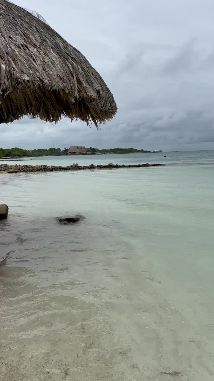 海滩和大海视频素材