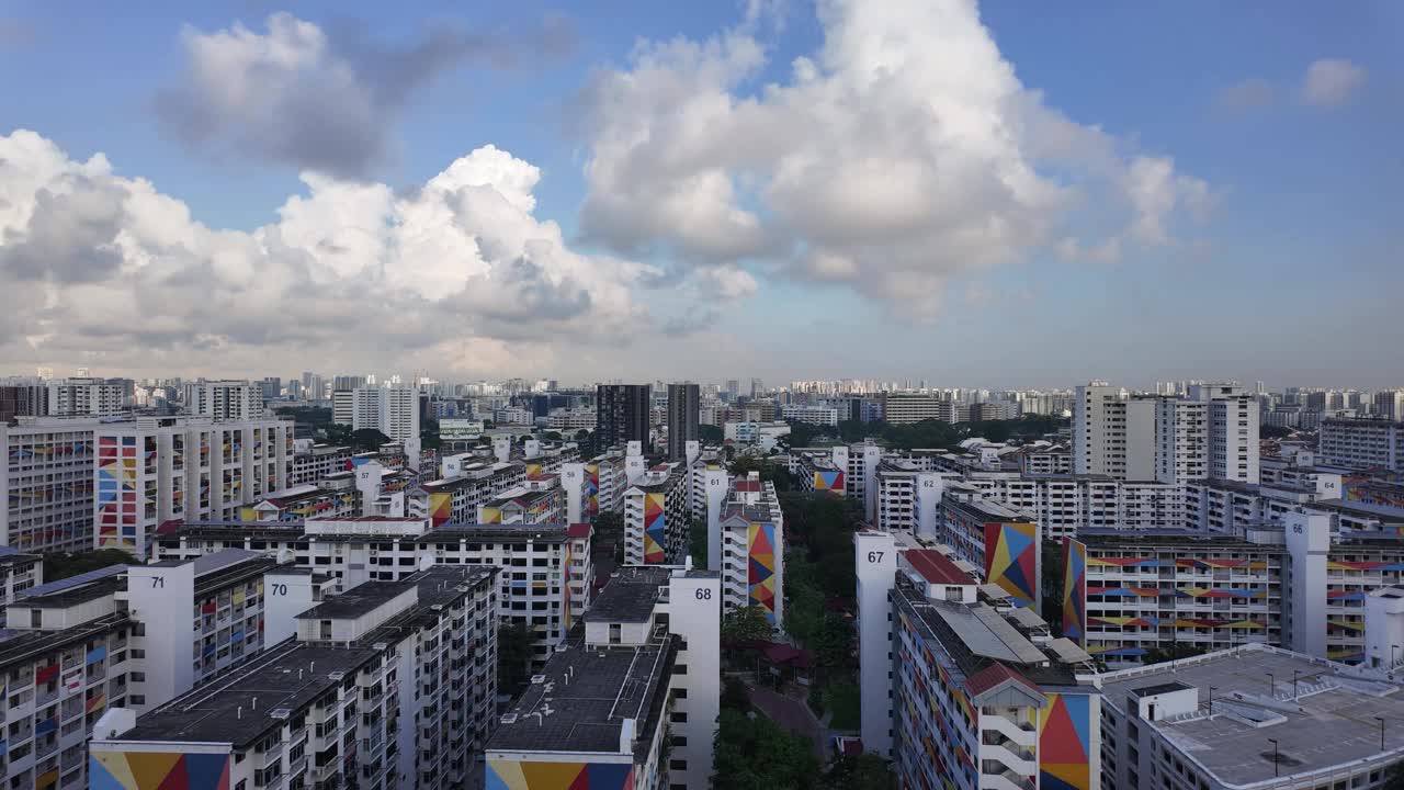 新加坡住宅地产延时视频下载