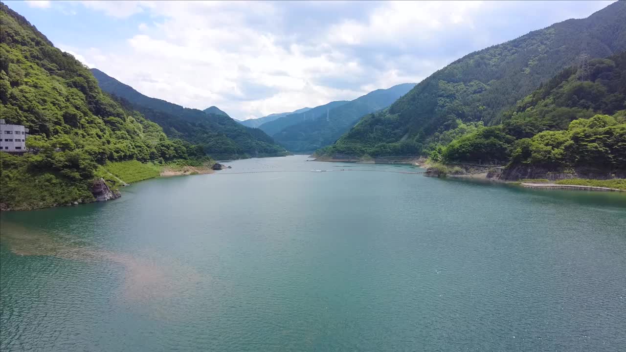 秩父樱花湖视频素材