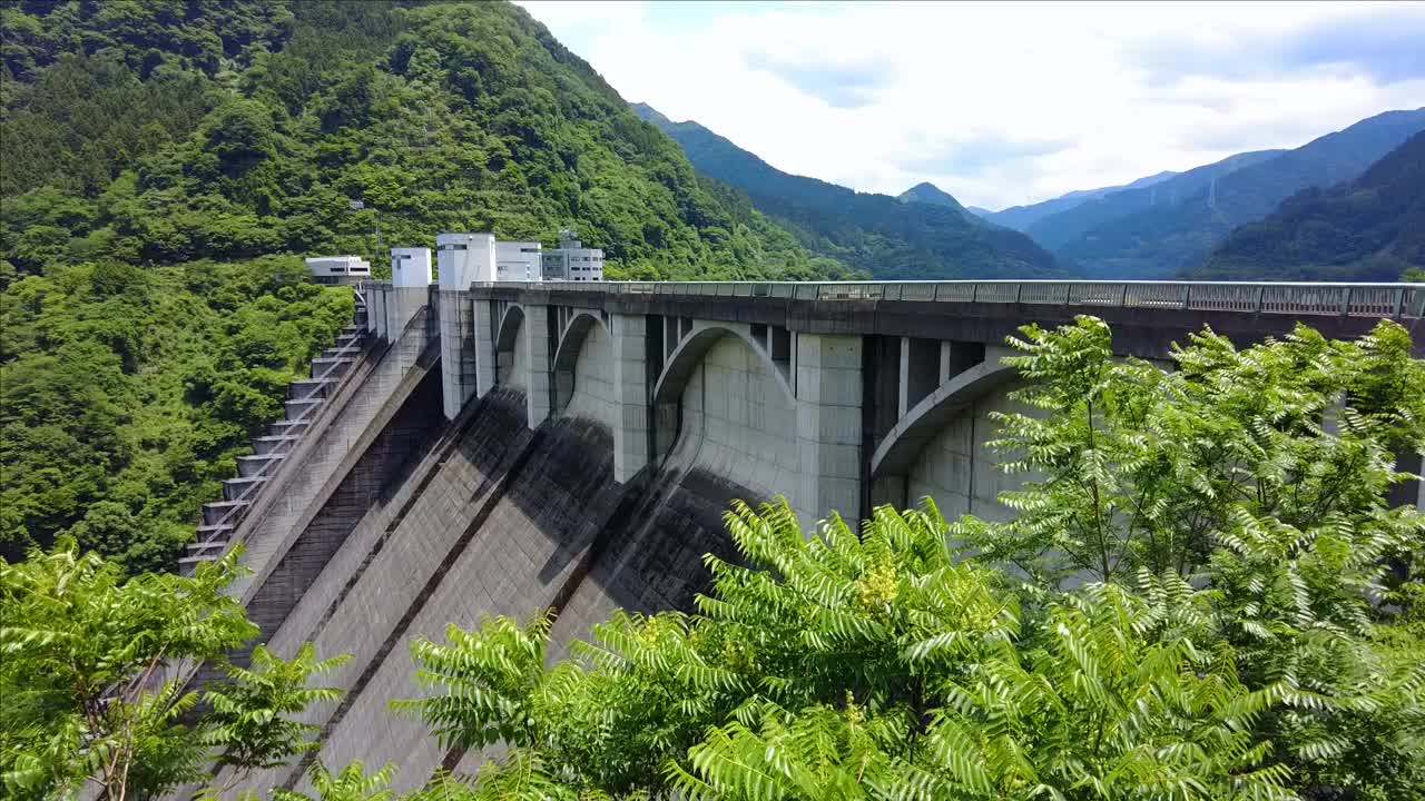 重力坝，浦山大坝视频下载