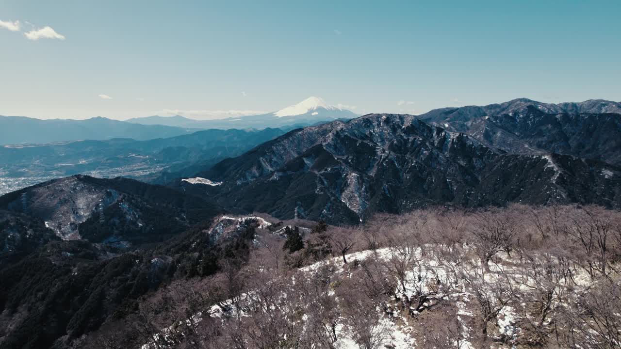 富士山景观视频下载