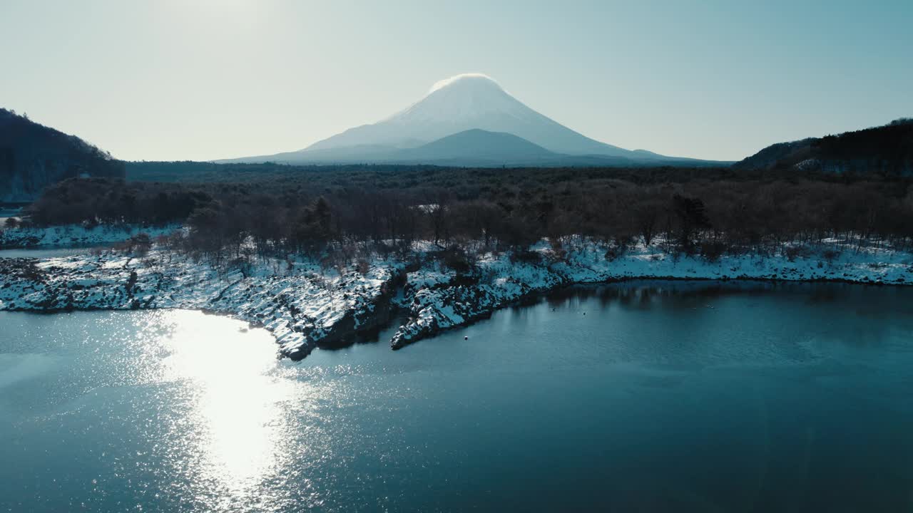 富士山景观视频素材