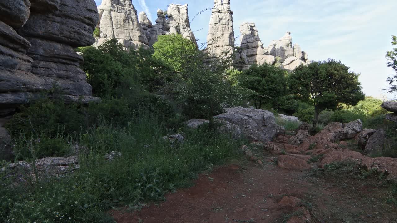 El Torcal de Antequera是位于西班牙安达卢西亚省Málaga的一个自然区域。视频下载