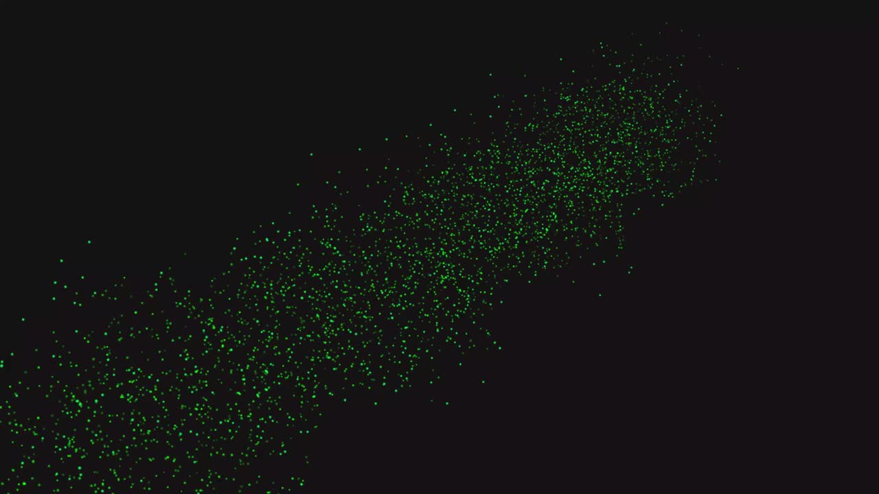 DNA传递脱氧核糖核酸旋转。分子人类螺旋科学和黑色背景的3D动画。DNA双螺旋结构。以绿色为色彩的科学健康理念。视频素材