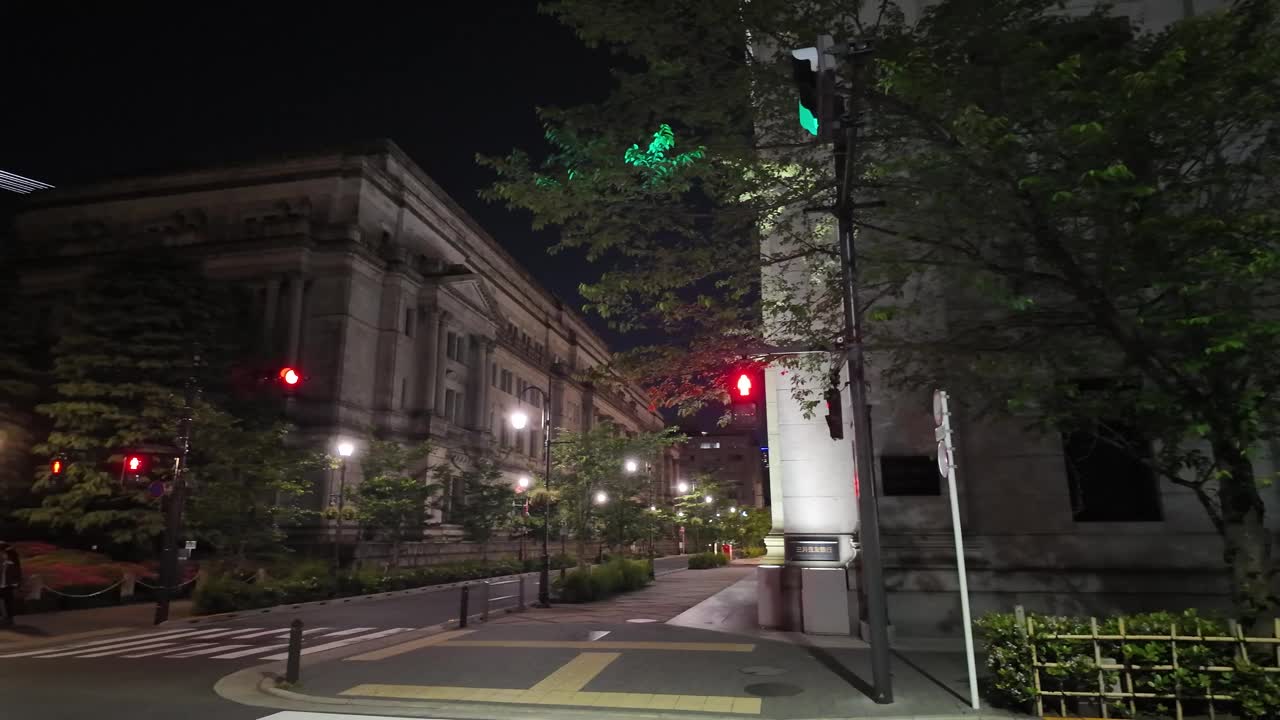 日本日本桥，夜景2024年5月视频下载