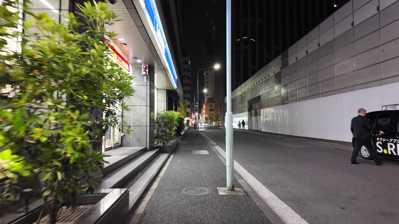 日本日本桥重建，夜景2024年5月视频素材