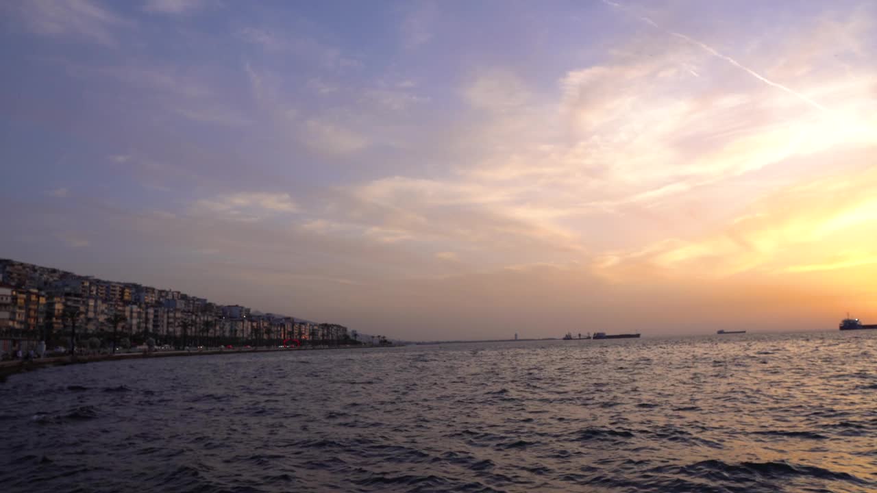 海上日落视频下载