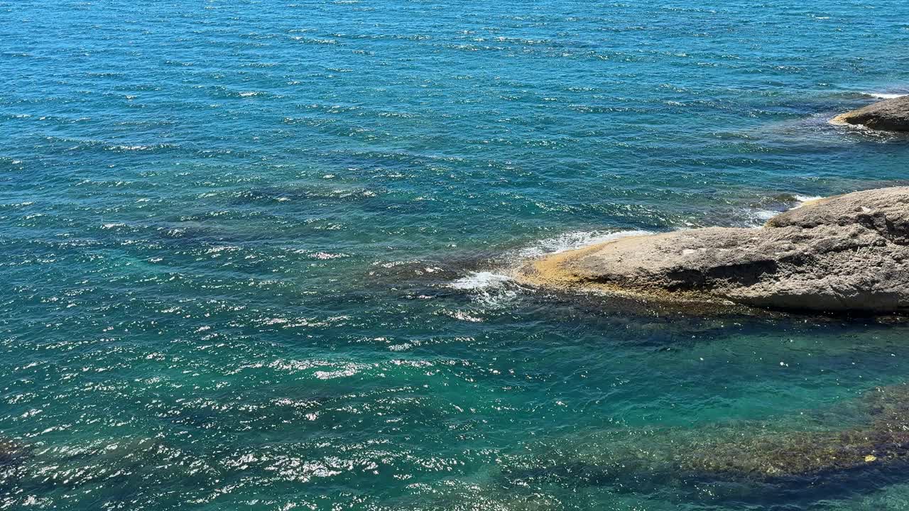 海洋和岩石视频素材