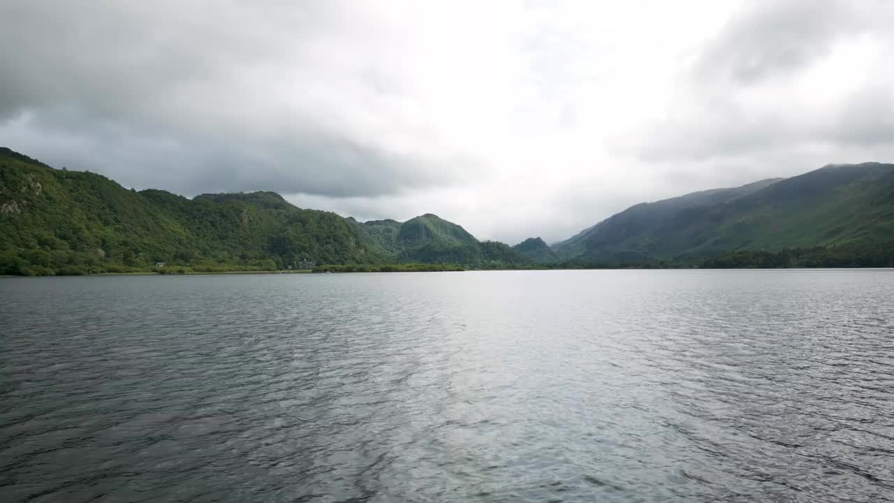 航拍-德温特湖，凯瑟克视频素材