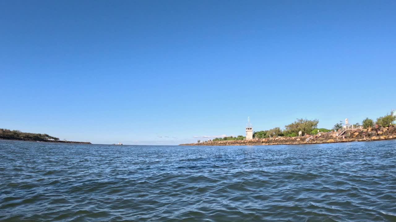 风景优美的黄金海岸海景视频素材