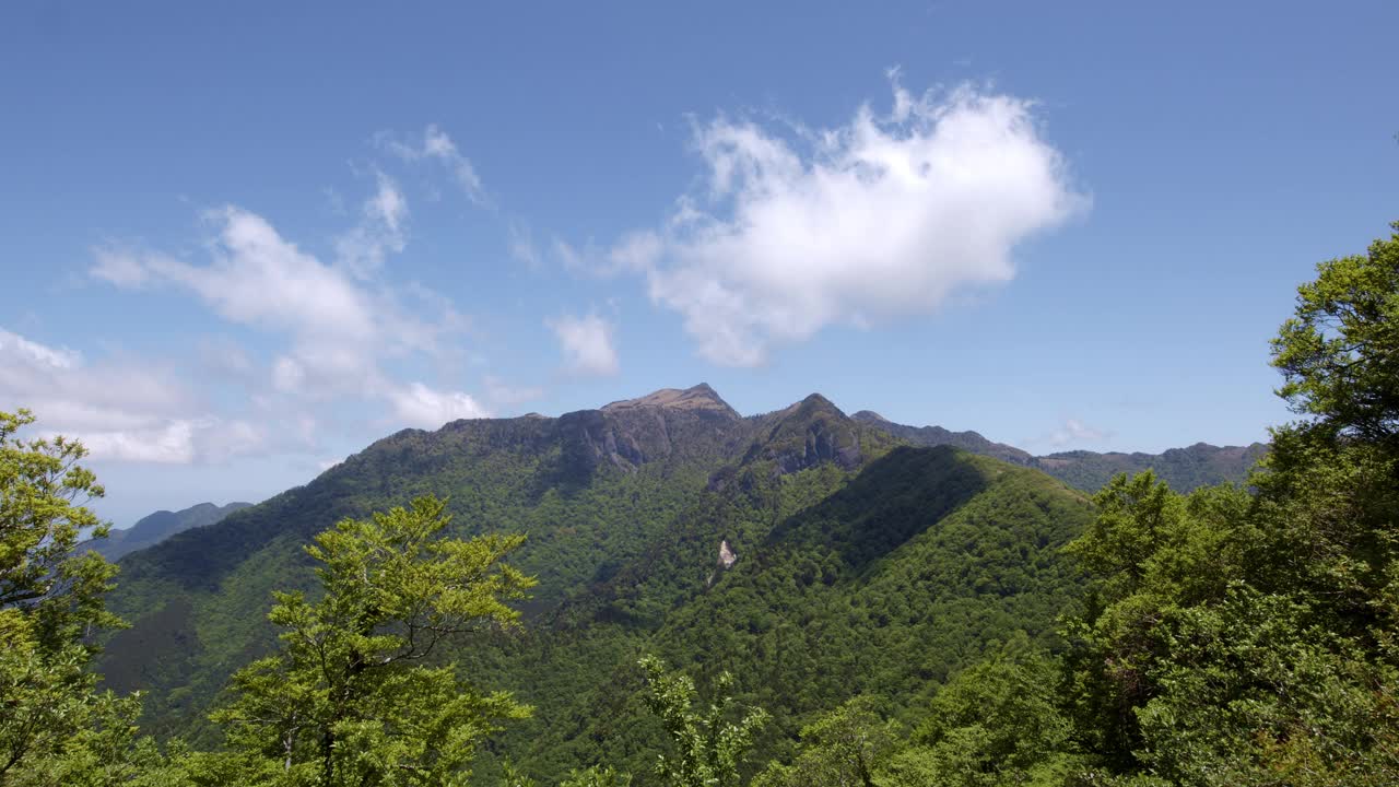 日本的神守山视频素材