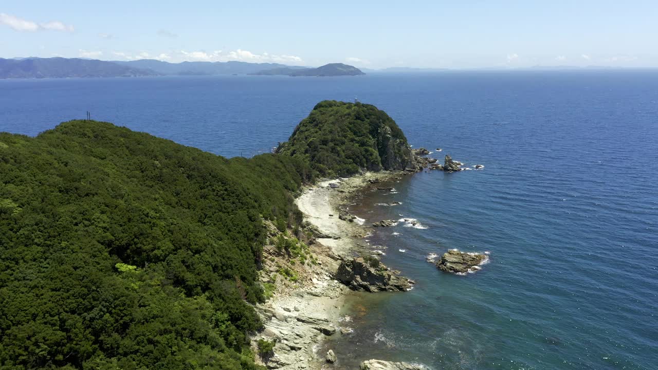 日本的美子角(爱媛县磐田町)视频下载