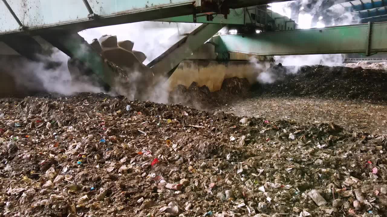 有机废物处理中心视频下载