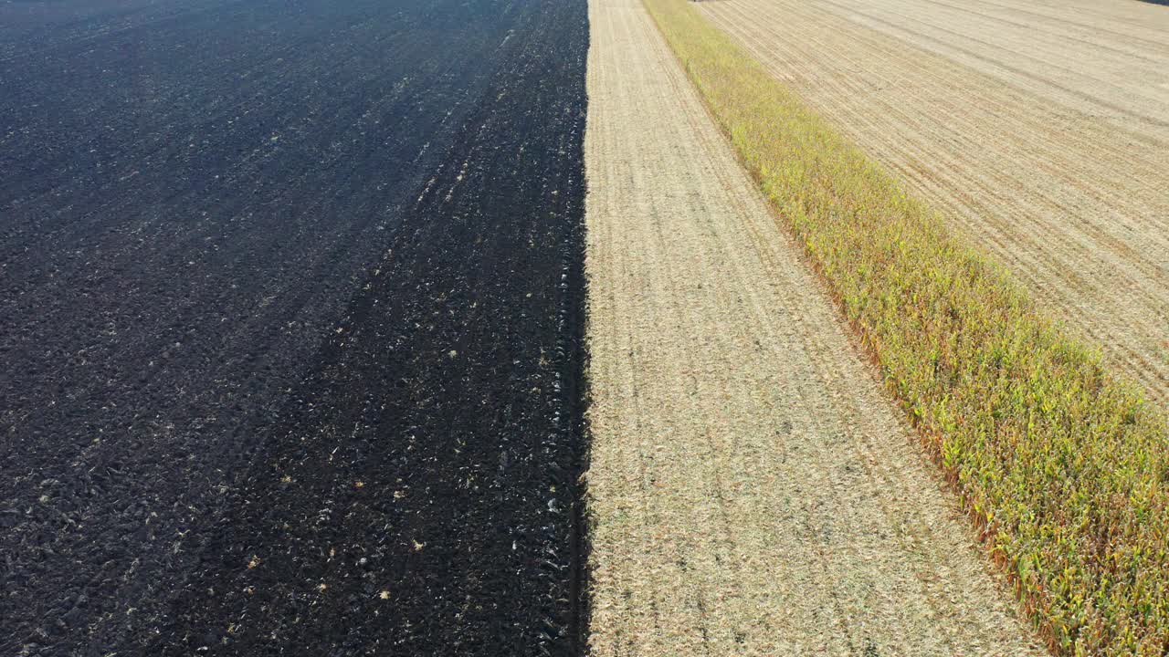 东北黑土的航空摄影视频下载