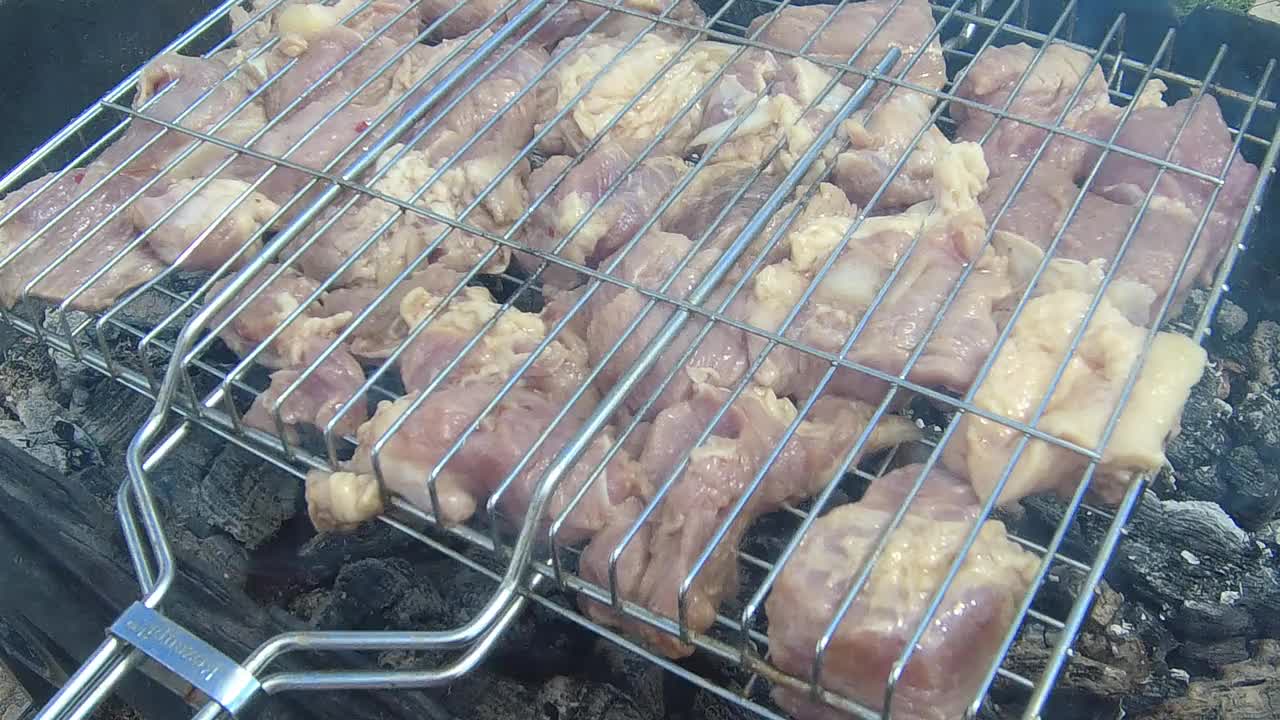 肉烤肉串视频下载