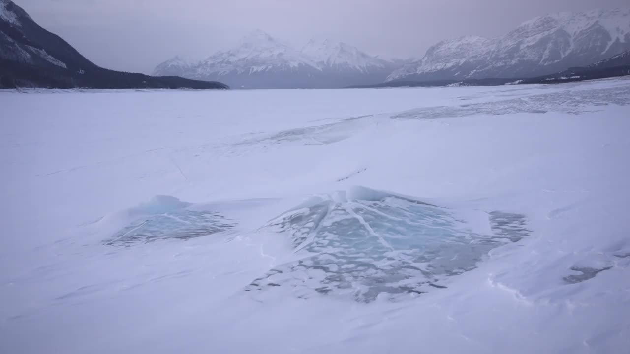 亚伯拉罕湖视频素材