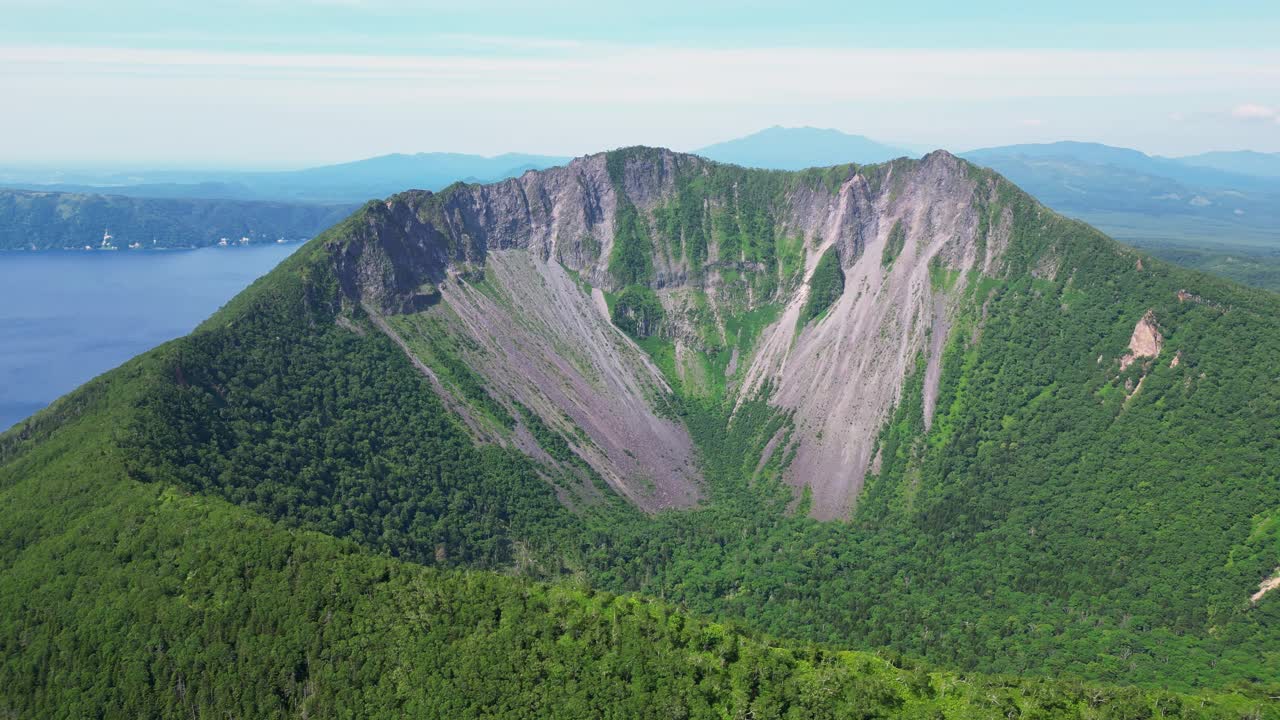 日本北海道的麻须湖视频素材