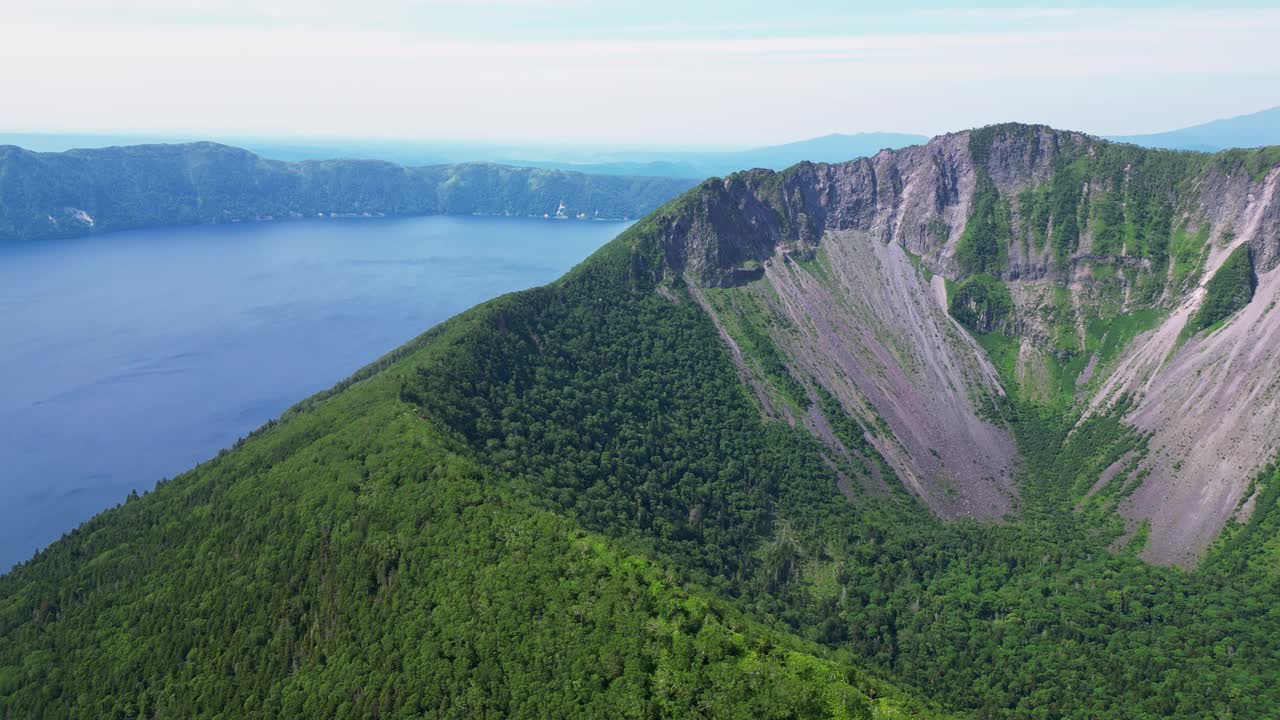 日本北海道的麻须湖视频素材