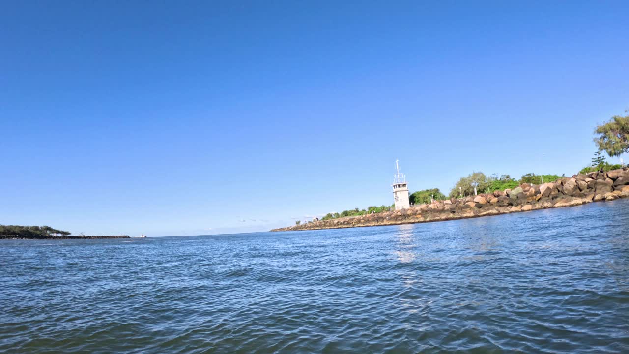 黄金海岸的海景视频素材