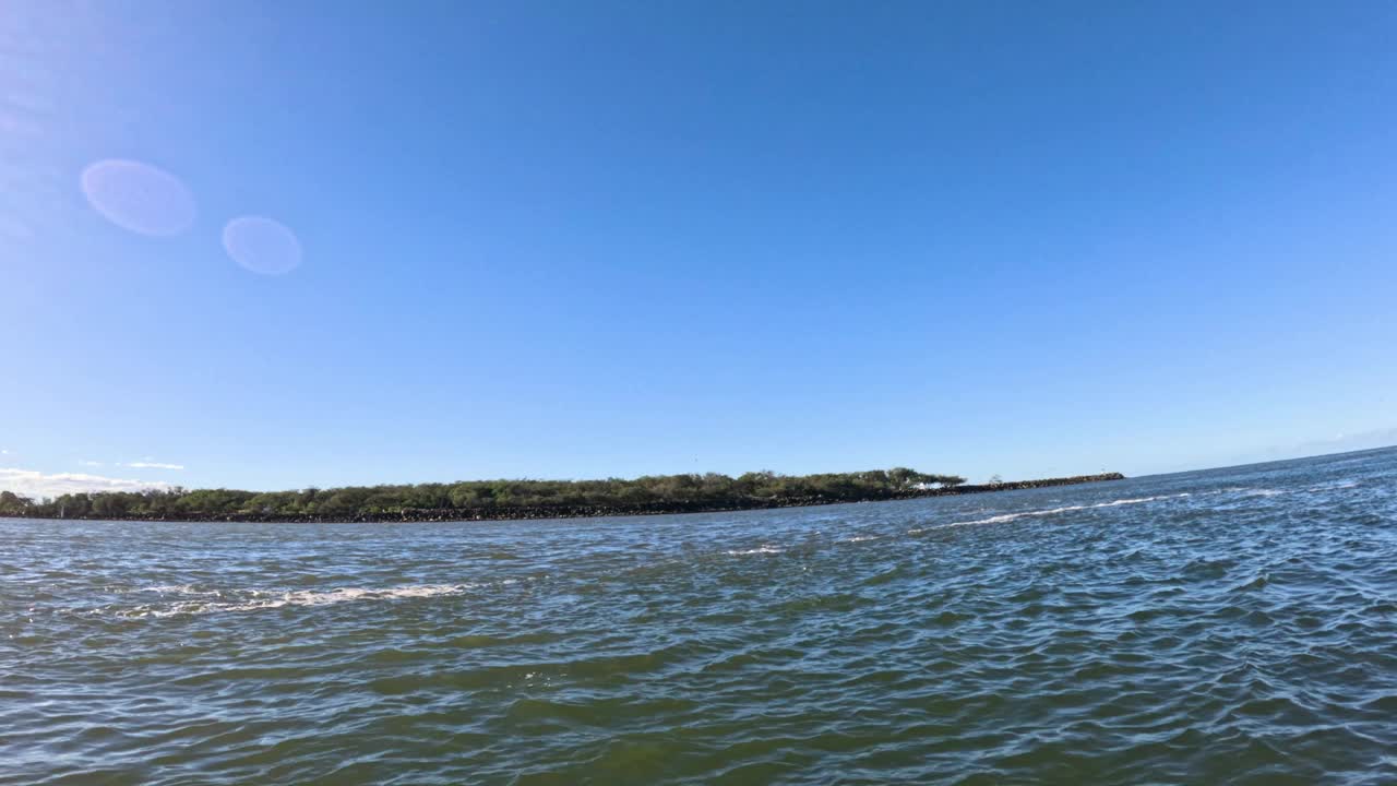 黄金海岸的海景视频素材