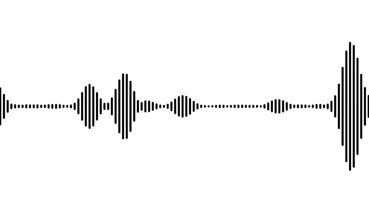 声波均衡器视频素材