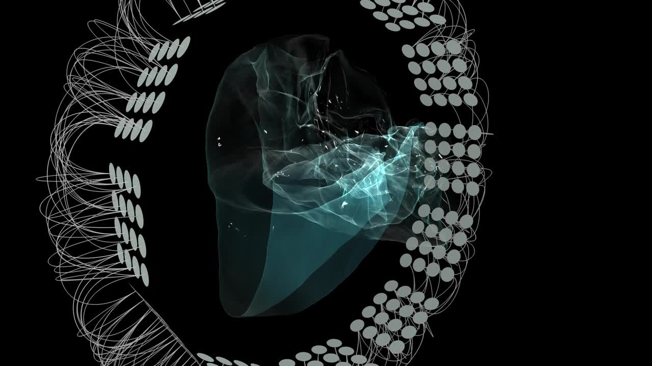 宇宙能量科学视频素材