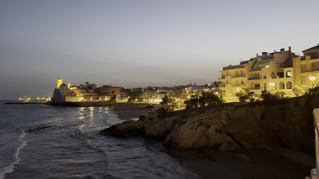 Sitges、西班牙视频素材