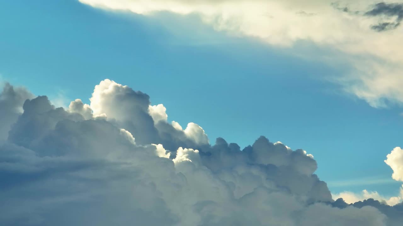 雨后美丽的云和天空视频素材