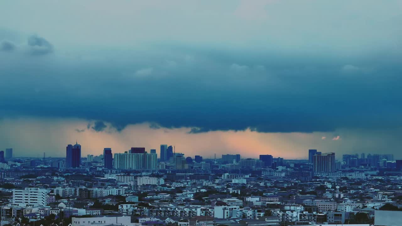 雨后美丽的云和天空视频素材