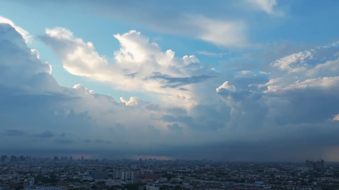 雨后美丽的云和天空视频素材