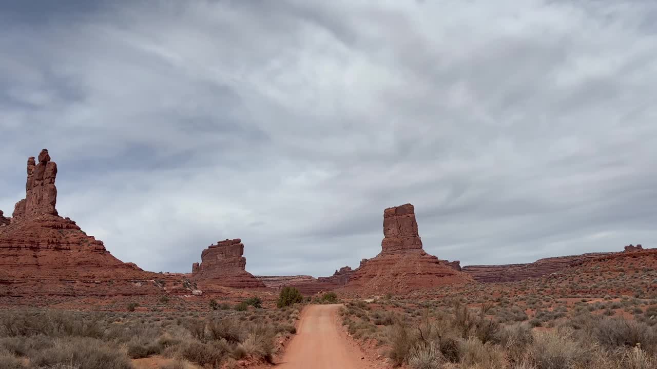 POV Off Road drive Through the Gods, Utah - USA视频素材