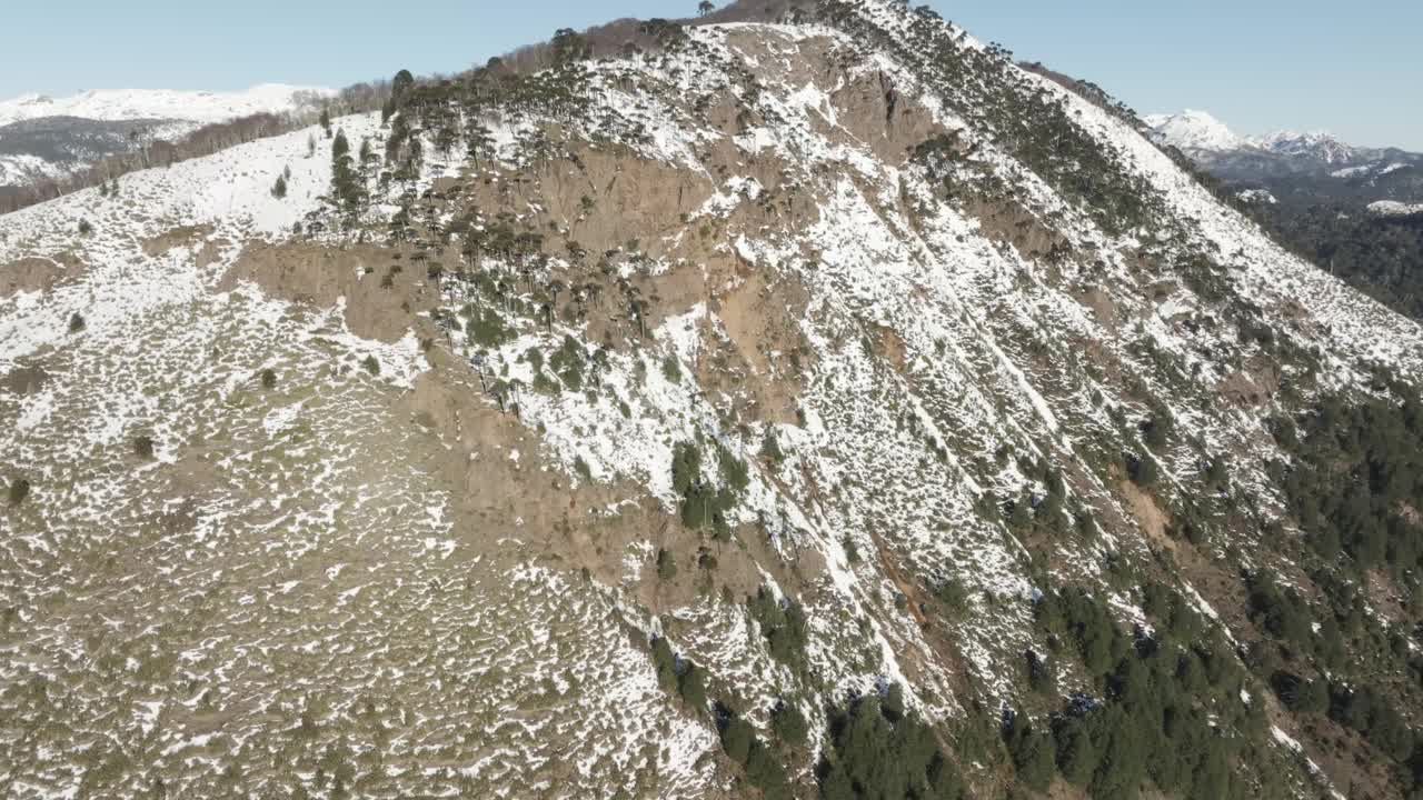 安第斯山脉的雪山视频下载