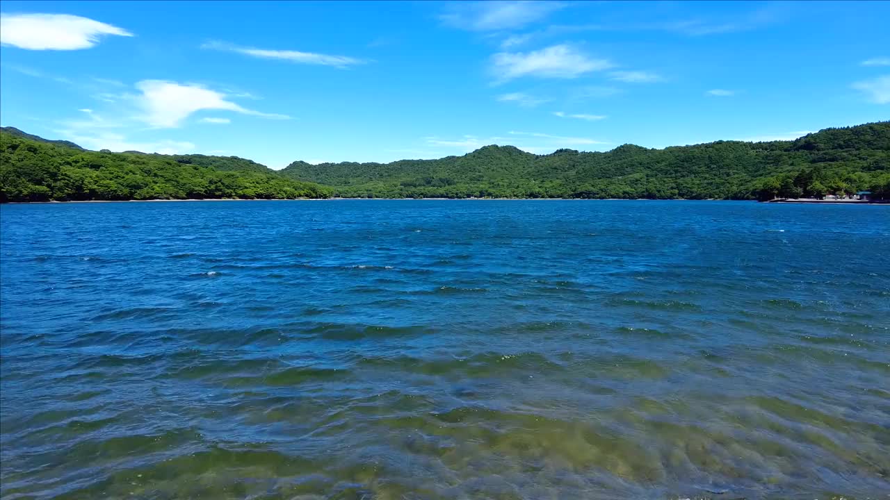 赤城山上的小沼湖视频下载