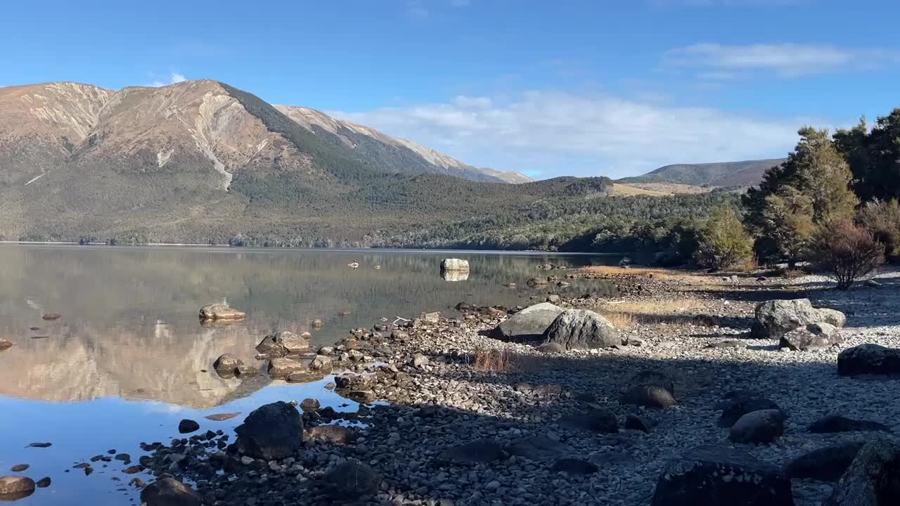 罗托伊蒂湖，克尔湾，纳尔逊湖区视频下载