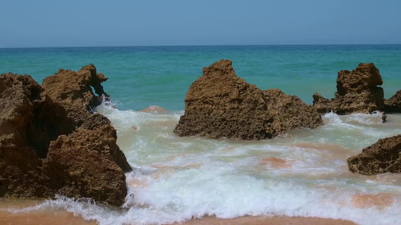 狂风大作的海洋视频素材