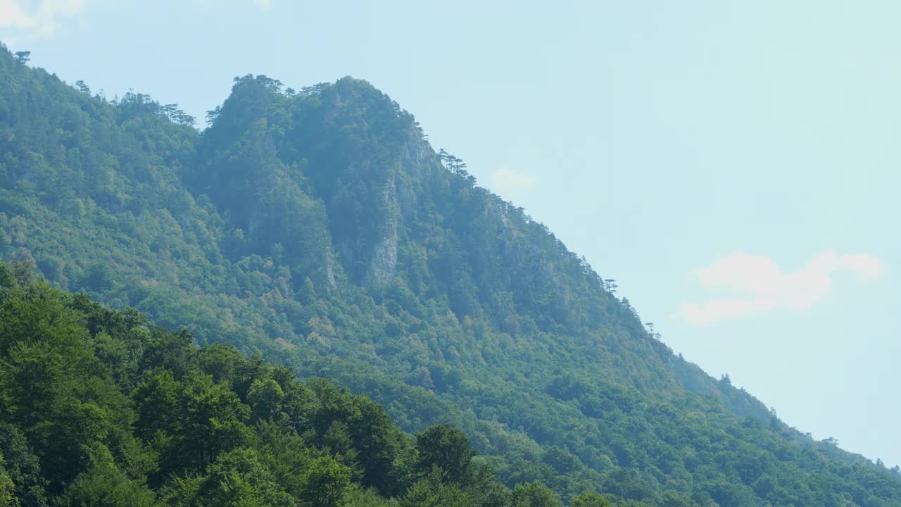 黑山的塔拉河峡谷视频下载