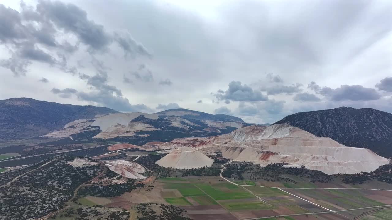 大理石采石场视频素材