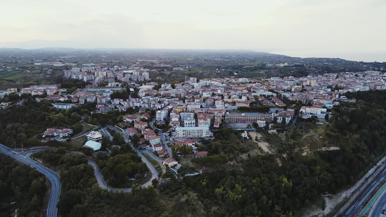 Ortona, Abruzzo，意大利南部视频素材