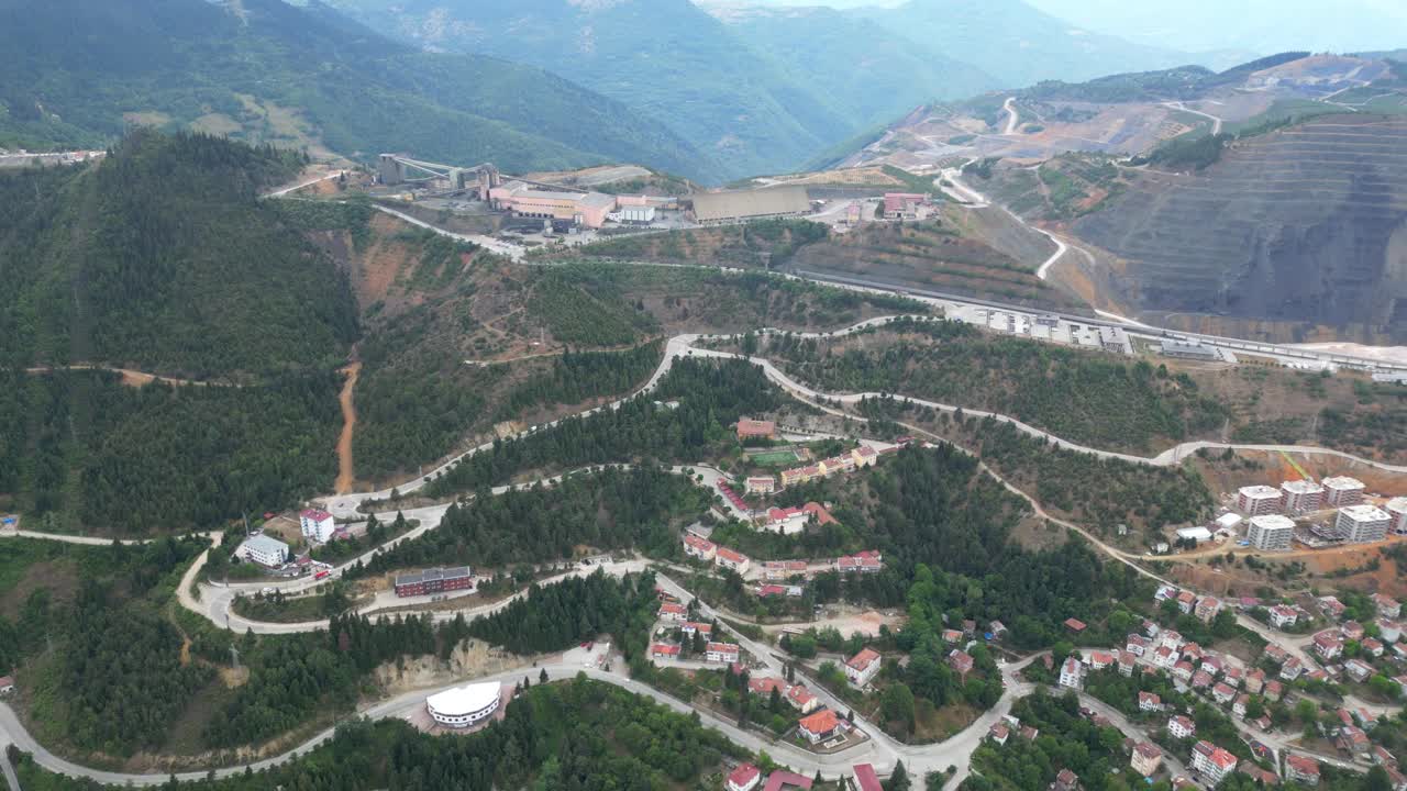 Kastamonu Kure地区的铜矿视频下载