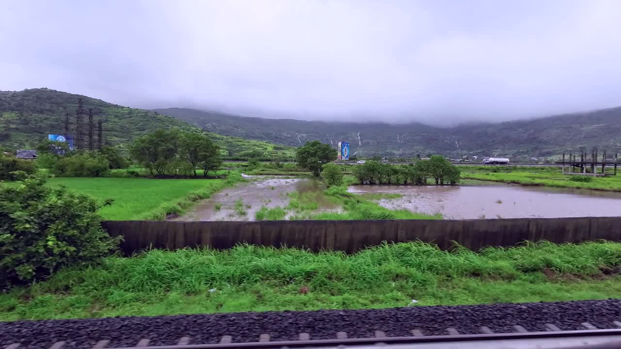 季风铁路旅行视频素材