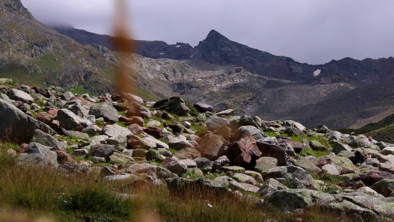 西格兰山小屋在tirol uastria 4k 25fps视频视频下载