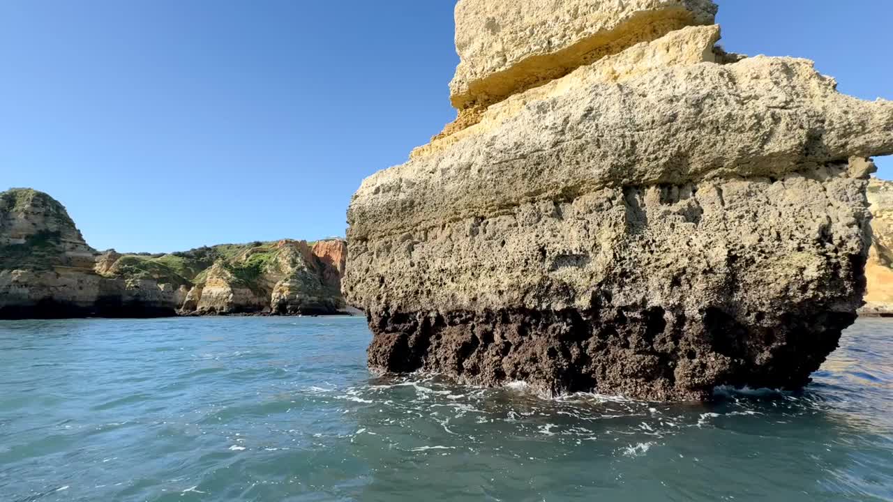 阿尔加维海岸线视频下载