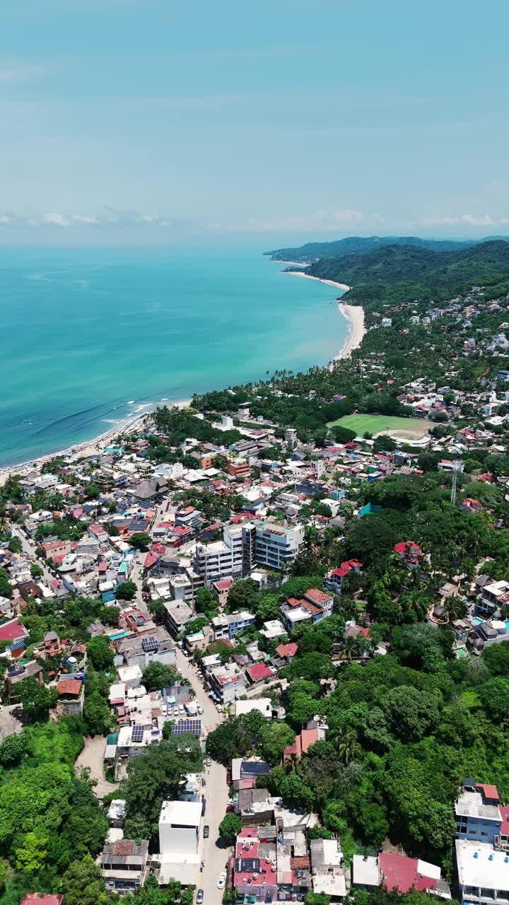 墨西哥的神奇海滩小镇，Sayulita, Nayarit视频下载