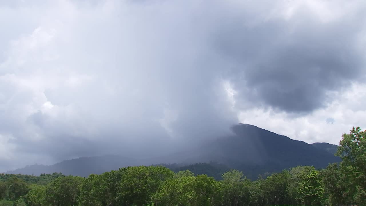 山上多云多雨视频下载