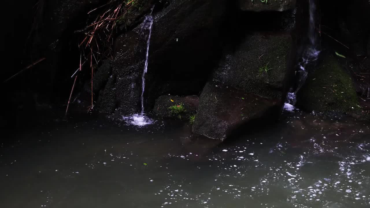 溢出的泉水视频素材