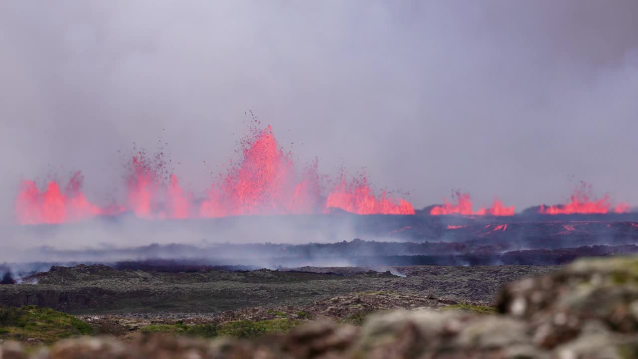 火山视频素材