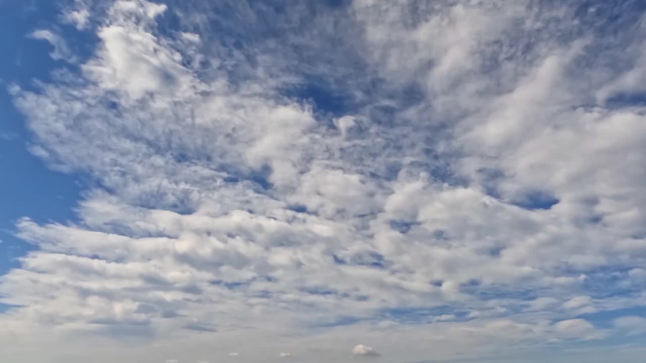 天空延时背景-美丽的云雾自然场景-循环视频视频下载