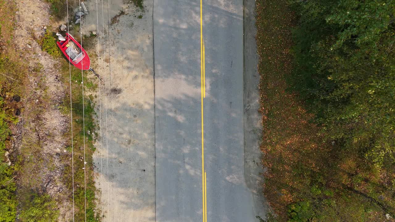 不列颠哥伦比亚省奇利瓦克的奇利瓦克湖路视频下载