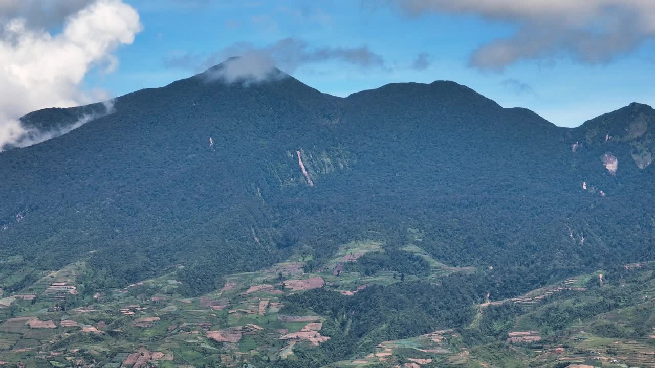 菲律宾的山地景观。视频下载