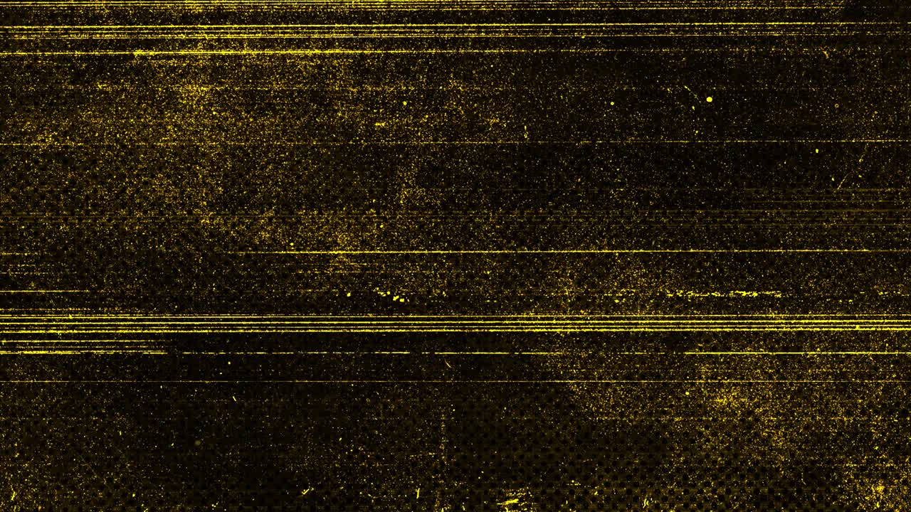 黄色Grunge划痕图形纹理背景视频素材